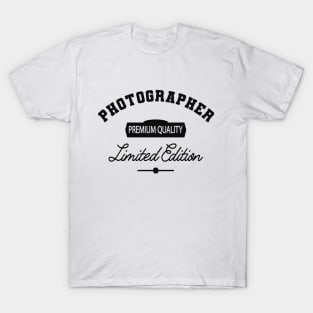 Photographer - Premium Quality Limited Edition T-Shirt
